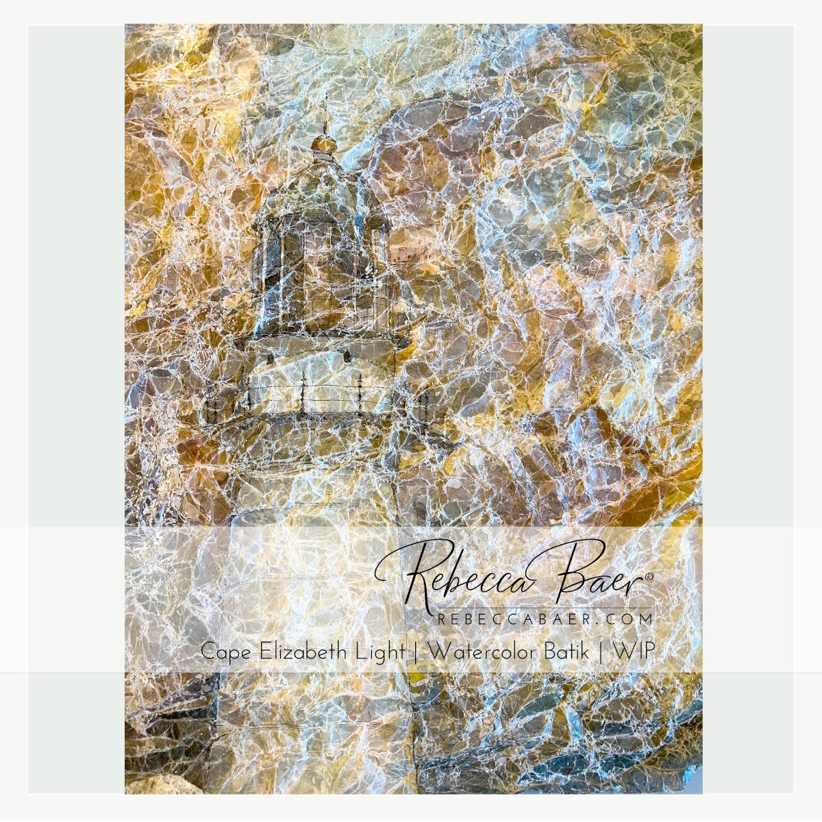 Rebecca Baer® Cape Elizabeth Lighthouse | WIP